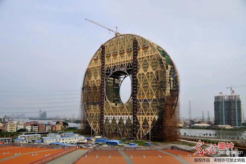 广州铜钱大楼图片